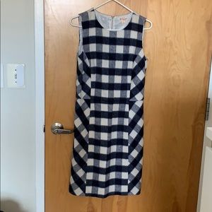 Brooks Brothers Blue & White Gingham Size 4 Dress